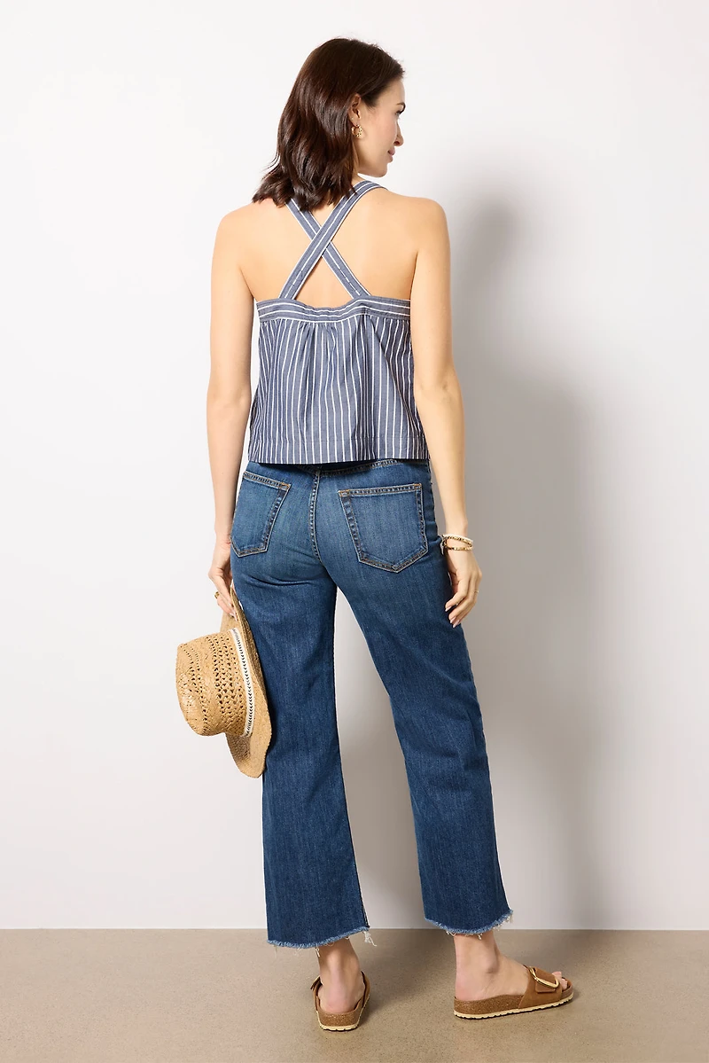 Crop Wide Leg