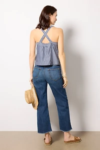 Crop Wide Leg