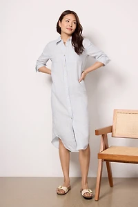 Laguna Linen Maxi Dress