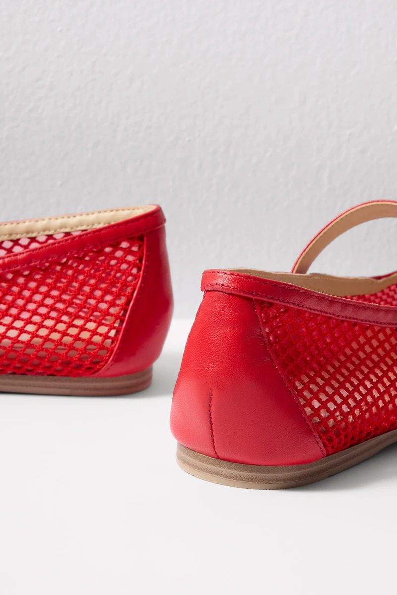 Rodni Mesh Mary Jane Flat