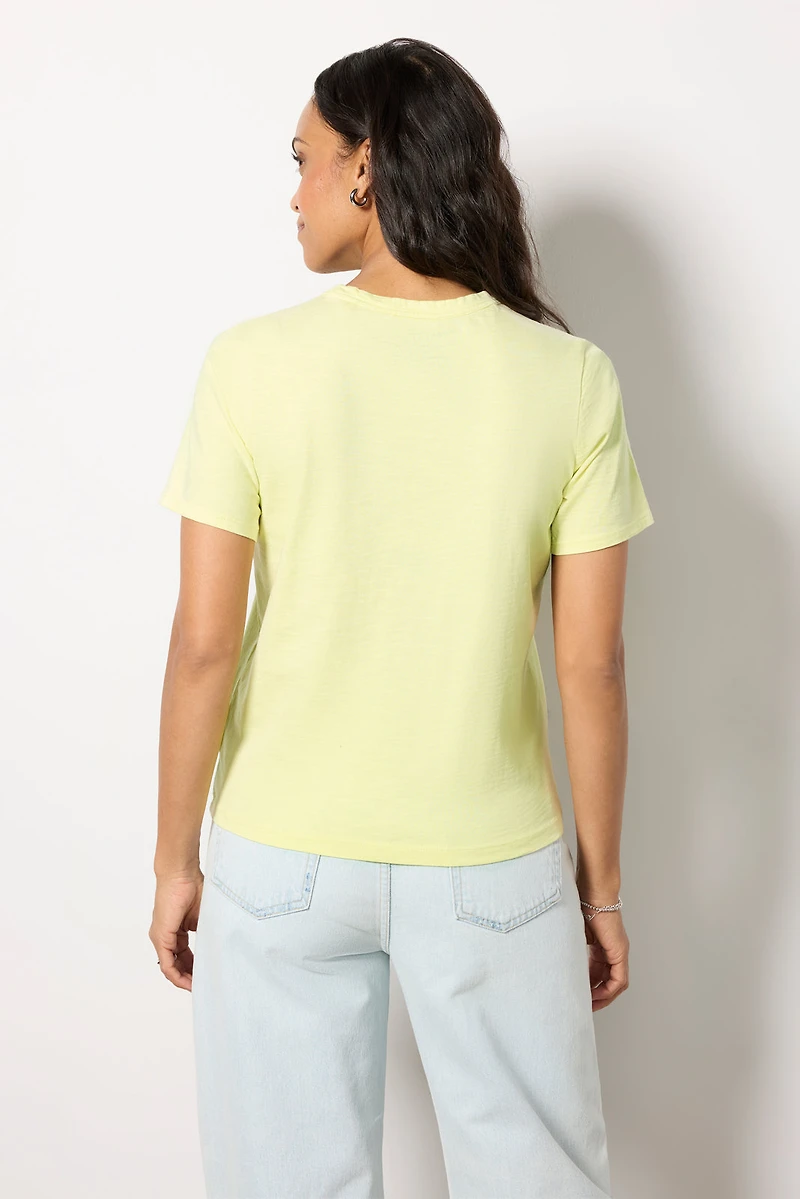 Lake Geneva Sunwashed Crew Tee