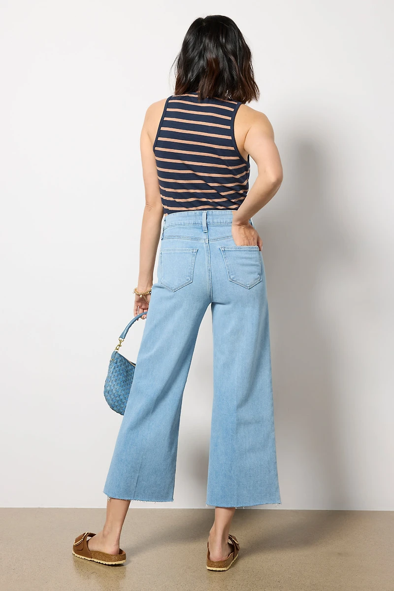 Petite Anessa w Raw Hem