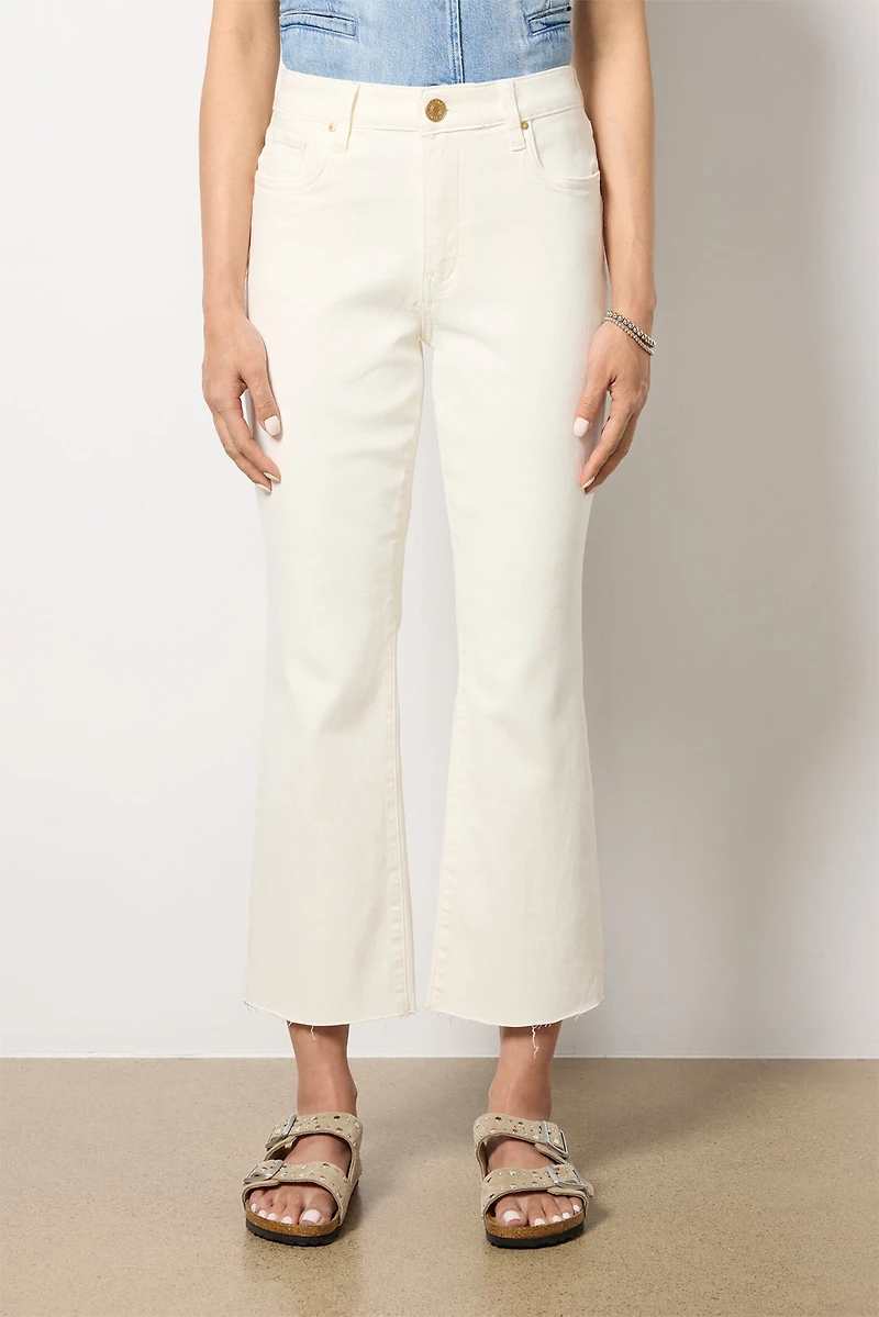 Petite Kelsey High Rise Ankle Flare