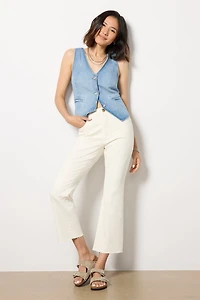 Petite Kelsey High Rise Ankle Flare