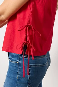 Gio Little Linen V Neck