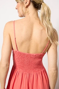 Bayside Linen Maxi Dress