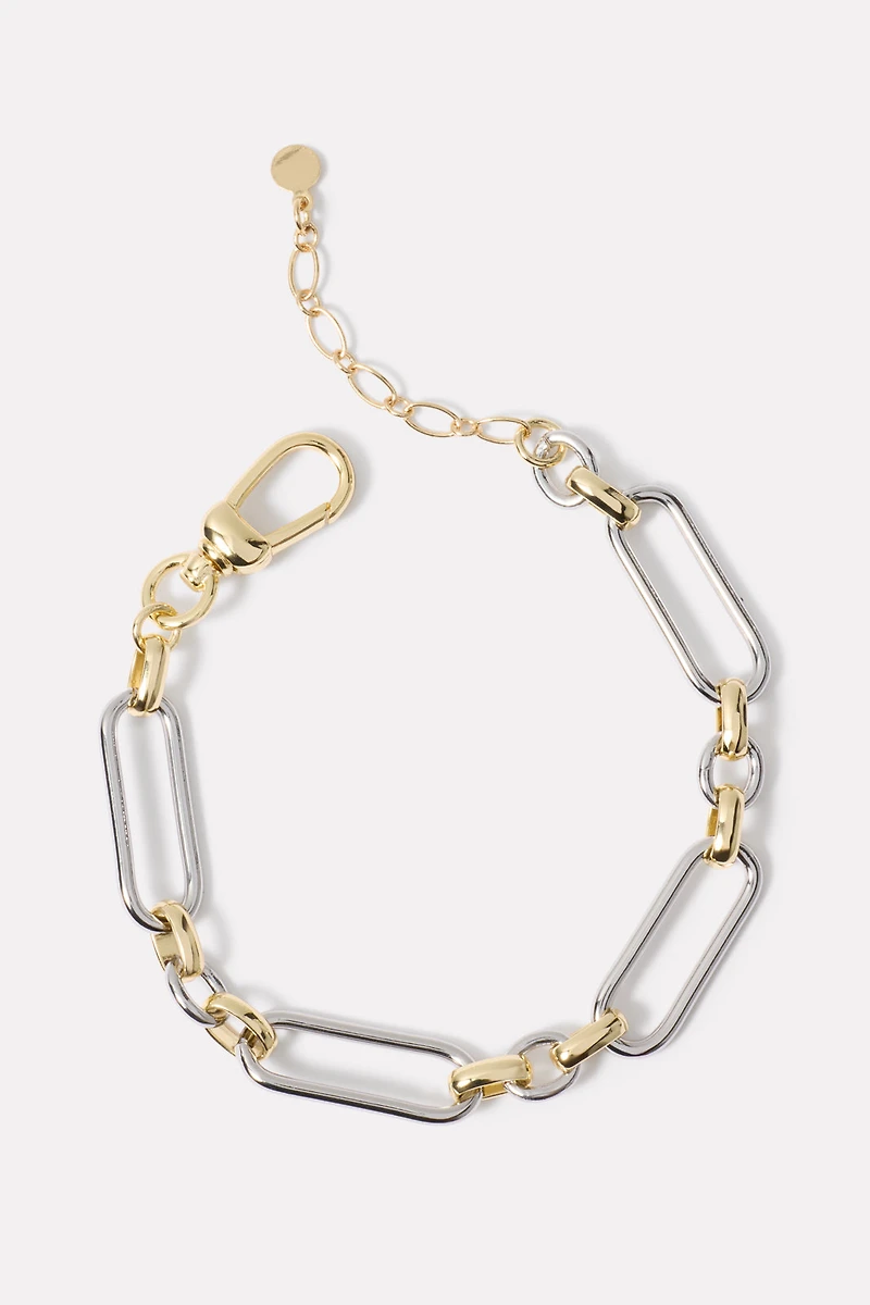 Maura Two Tone Bracelet