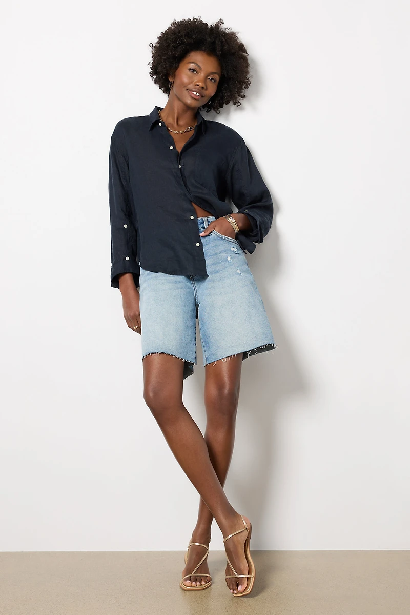 Kayla Shrunken Shirt