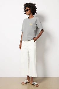 Short Sleeve Sweatshirt