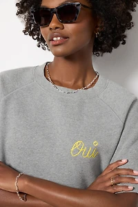 Short Sleeve Sweatshirt