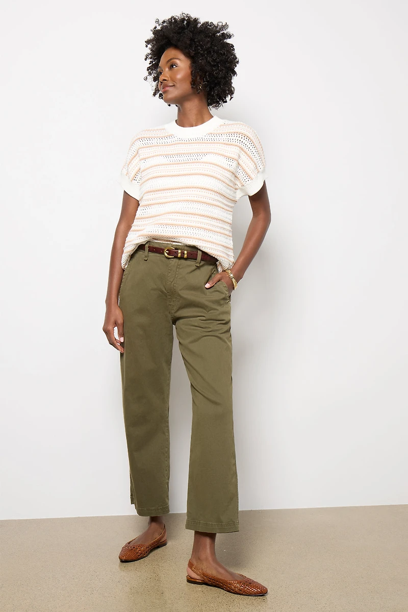 Ciara Stripe Knit Top