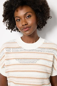 Ciara Stripe Knit Top