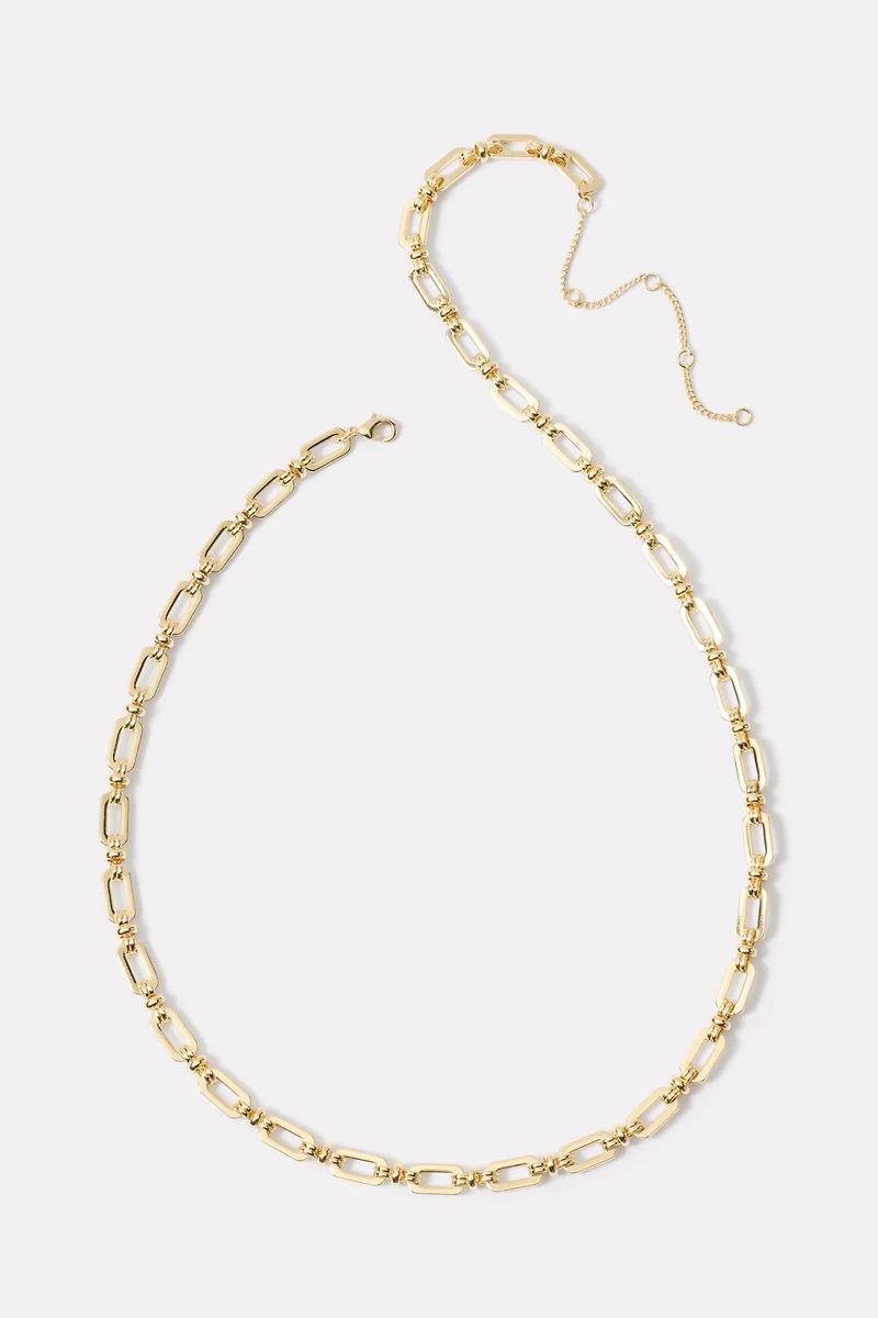 Jolie Long Chain Necklace