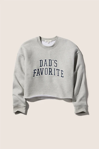 The Cropped Dads Favorite Sweatshirt