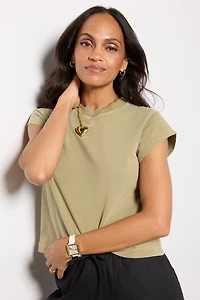 Bryce Cap Sleeve Tee