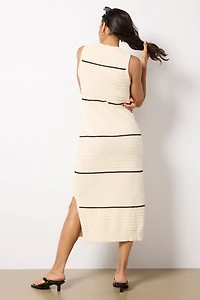 Scott Scoop Neck Midi Dress