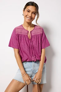Maisie Smocked Blouse