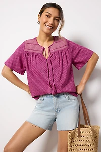 Maisie Smocked Blouse