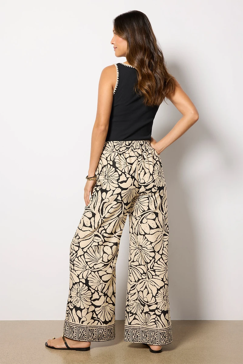 Amelia Printed Pant