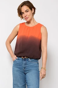 Skye Dip Dye Bubble Top