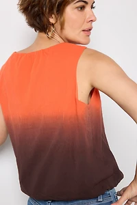 Skye Dip Dye Bubble Top