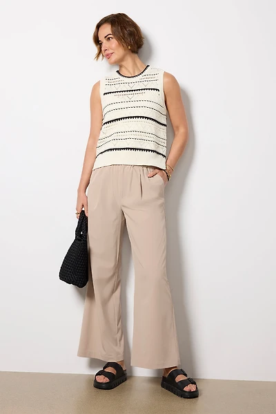 Kayson Wide Leg Trouser 29.5`