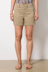 Stretch Terry Patch Pocket Short