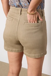 Stretch Terry Patch Pocket Short
