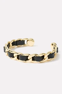 Romy Leather Braided Cuff