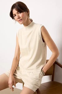 Renne Faux Suede Top