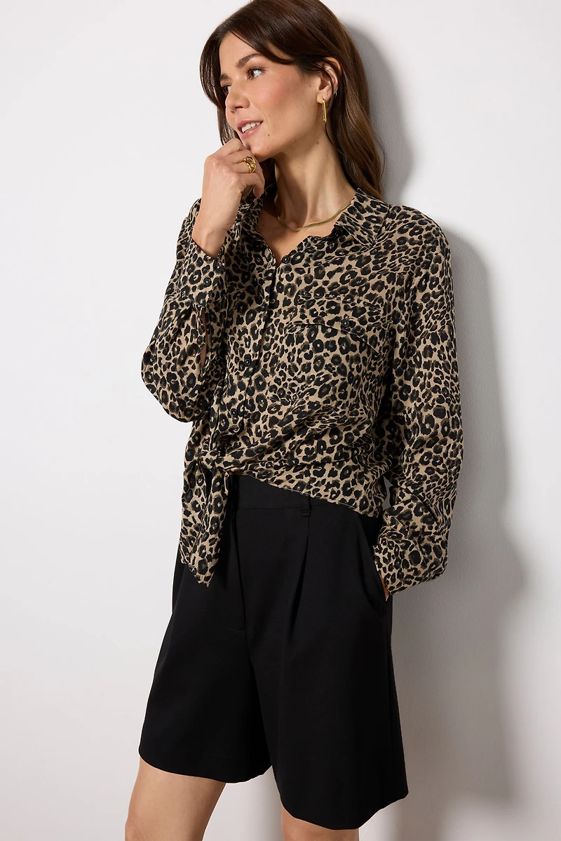 Wild Love Tie Top