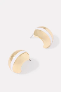 Vanessa Button Earring