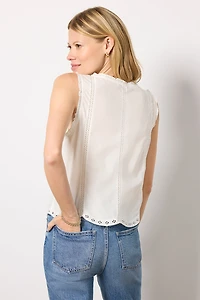 Tomi Embroidered Tank