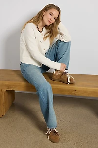 Ariella Wide Leg Jean 32`