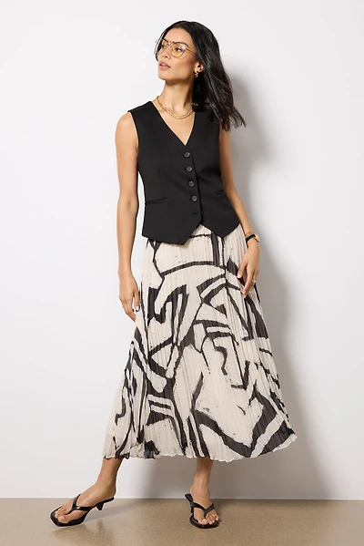 Gigi Pleated skirt