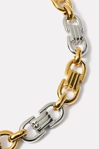 Rio Two Tone Chain Bracelet