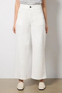 Cropped Sailor Pant