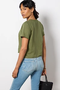 Split Neck Tee