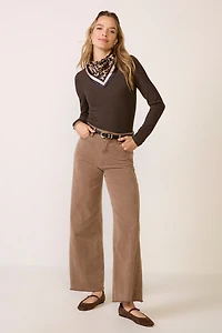 Rilo Rib Long Sleeve Top