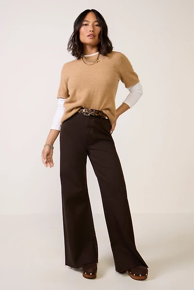 Petite Penny Wide Leg Jean