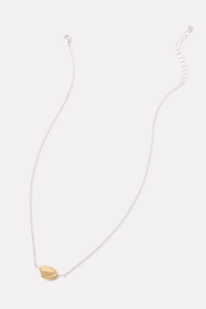 Zoe Delicate Bean Necklace