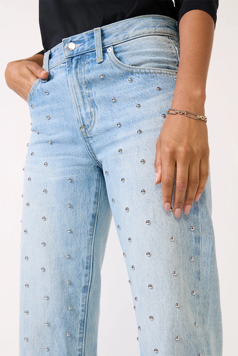 Lexi Bowed Straight Jean