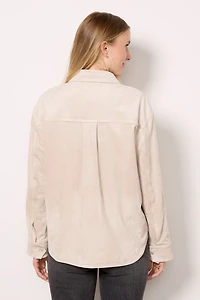 Arli Faux Suede Shirt