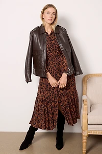 Aviator Zip Front Jacket