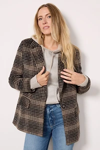 Kingston Relaxed Plaid Blazer