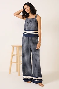 Bria Tile Print Cami