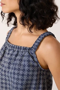 Bria Tile Print Cami