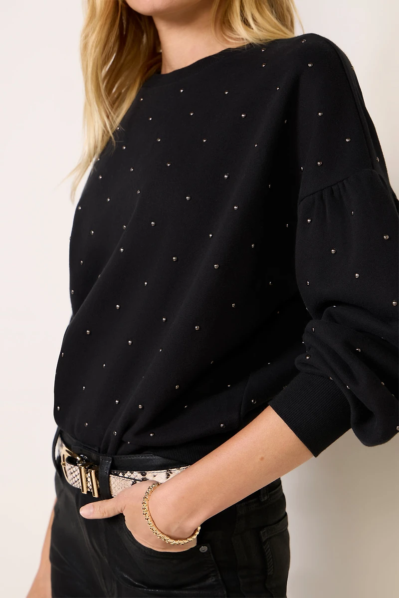 Tori Studded Sweatshirt