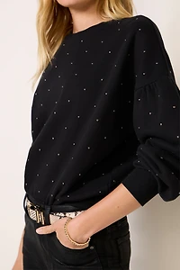 Tori Studded Sweatshirt