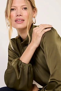 Clara Satin Blouse
